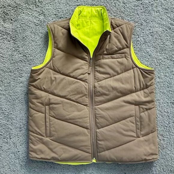 MENS DULUTH TRADING CO.REVERSIBLE INSULATED VEST SZ XL - NWOT Condition - Picture 1 of 11